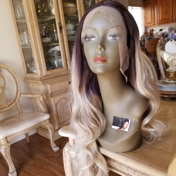 Ombre Blonde Lace Front Wig main image 5